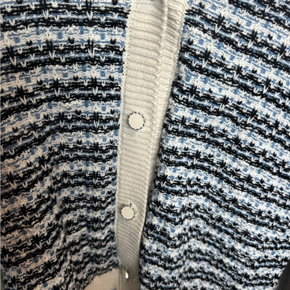 Truth Women's Classic Striped Cardigan - Picture 3 of 6